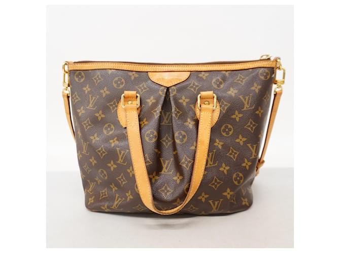 Borsa Louis Vuitton Monogram Palermo PM Marrone - vista 12