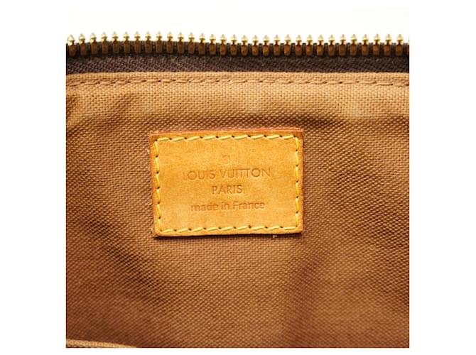 Borsa Louis Vuitton Monogram Palermo PM Marrone - vista 5