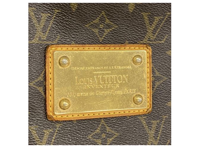 Borsa a Spalla Louis Vuitton Monogram Galliera PM Marrone - vista 10