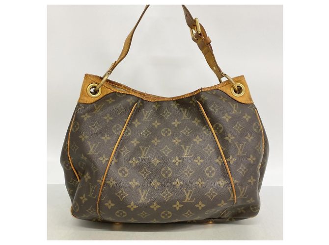 Borsa a Spalla Louis Vuitton Monogram Galliera PM Marrone - vista 11