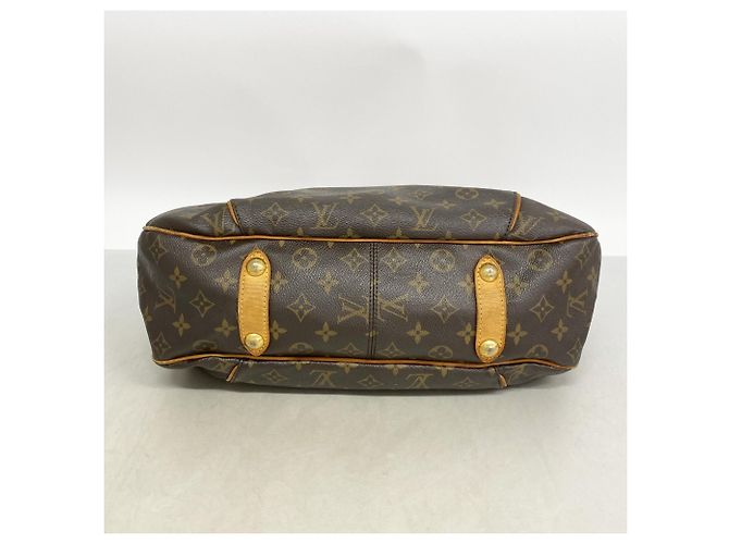 Borsa a Spalla Louis Vuitton Monogram Galliera PM Marrone - vista 3
