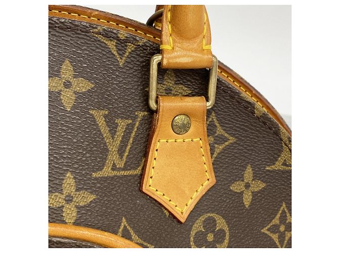 Borsa Louis Vuitton Monogram Ellipse PM Marrone - vista 7