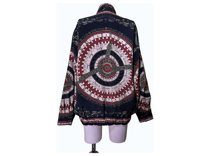 Autre Marque Chaqueta GDT TOO Estampado Celestial Negro Blanco Roja Dorado - vista 3