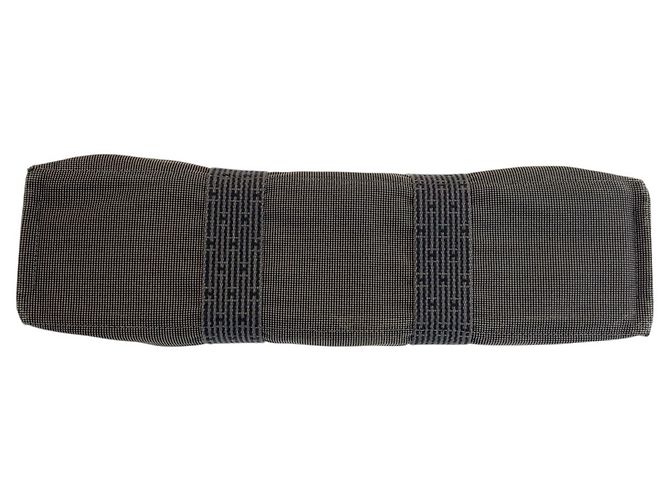 Hermès Borsa Tote Hermes Herline MM Gray Marrone - vista 10