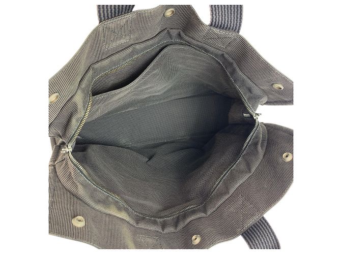 Hermès Borsa Tote Hermes Herline MM Gray Marrone - vista 9