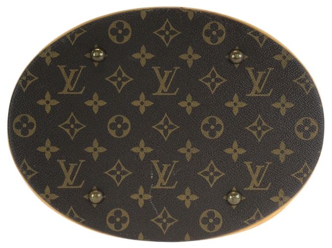 Louis Vuitton Monogram Bucket GM Schultertasche Braun - Ansicht 10