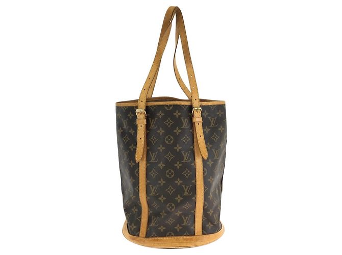 Louis Vuitton Monogram Bucket GM Schultertasche Braun - Ansicht 2