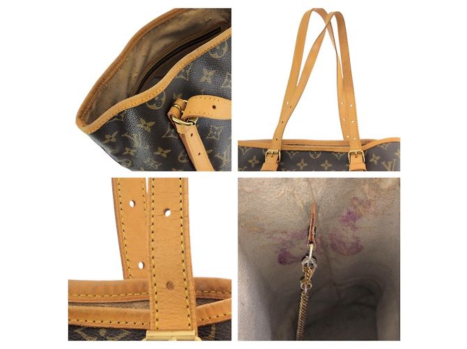 Louis Vuitton Monogram Bucket GM Schultertasche Braun - Ansicht 6