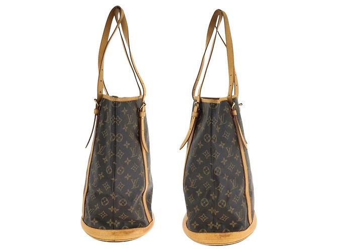 Louis Vuitton Monogram Bucket GM Schultertasche Braun - Ansicht 8