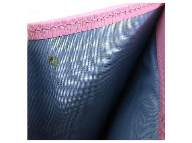 Gucci Bi-Fold Wallet aus rosa Leder Pink - Ansicht 10