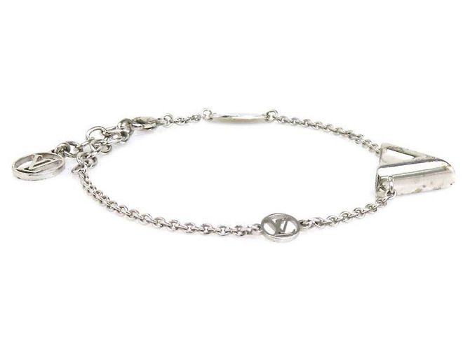 Bracciale Louis Vuitton Essential V in metallo Argento - vista 2