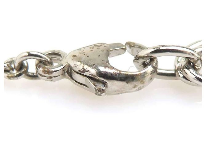 Bracciale Louis Vuitton Essential V in metallo Argento - vista 5