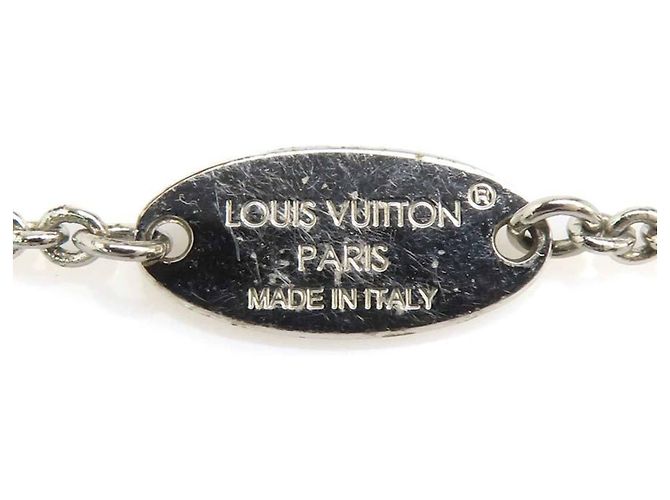 Bracciale Louis Vuitton Essential V in metallo Argento - vista 9