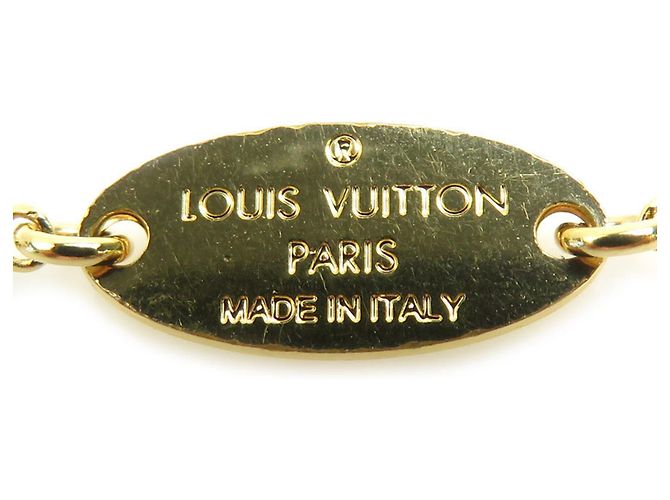 Collana Louis Vuitton LV&ME Initial J Metal Gold - vista 6