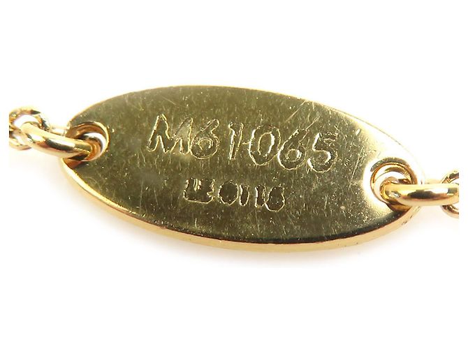 Collana Louis Vuitton LV&ME Initial J Metal Gold - vista 7