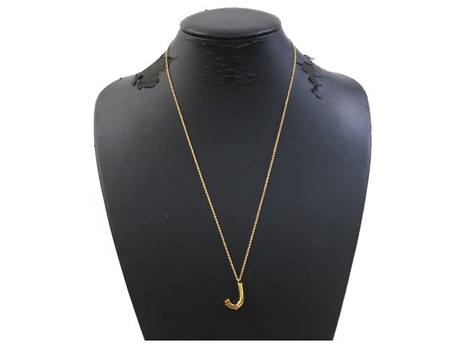 Collana Louis Vuitton LV&ME Initial J Metal Gold - vista 8
