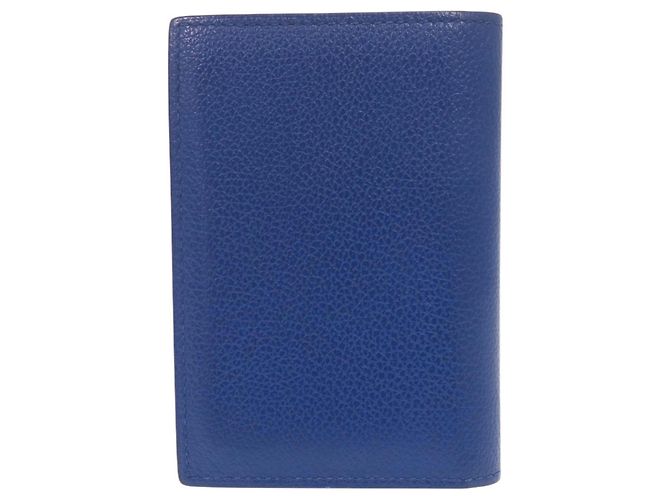 Hermès Tarjetero Hermes en Blue Royal Azul - vista 3
