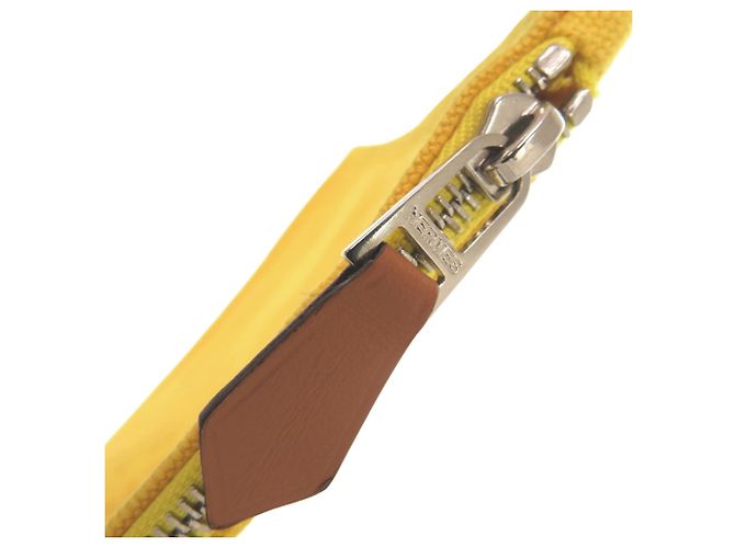 Hermès Hermes Flat Pouch PM in Yellow - view 3