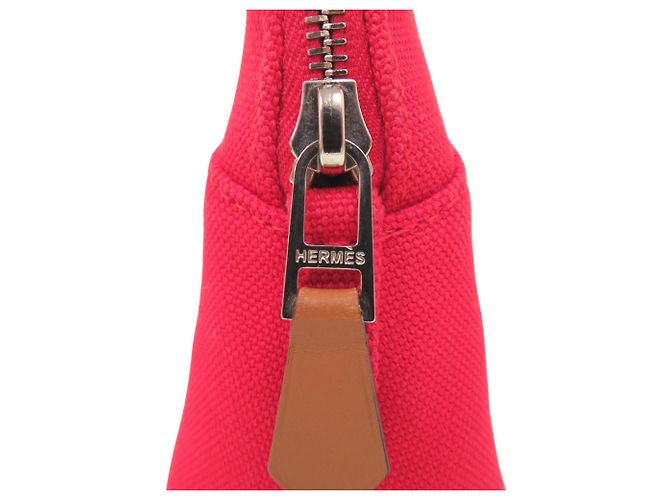 Hermès Borsa a mano mini pochette Bolide Hermes Marrone Rosso - vista 7