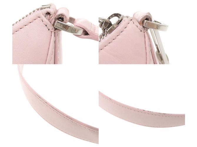 Bulgari Borsa a tracolla in pelle rosa Bvlgari - vista 10