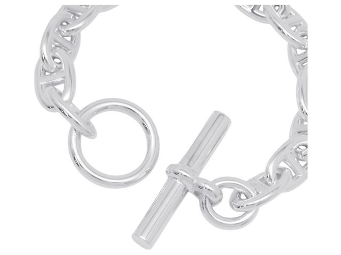 Hermès Hermes Chaine d'Ancre PM Bracciale Charm Argento - vista 4