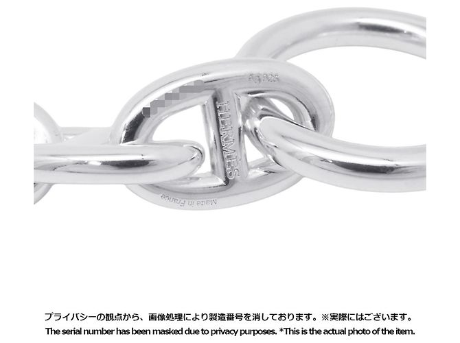 Hermès Hermes Chaine d'Ancre PM Bracciale Charm Argento - vista 9