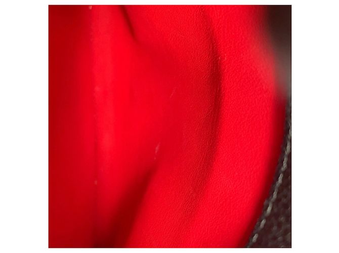 Borsa Louis Vuitton City Steamer PM Nero Rosso - vista 13