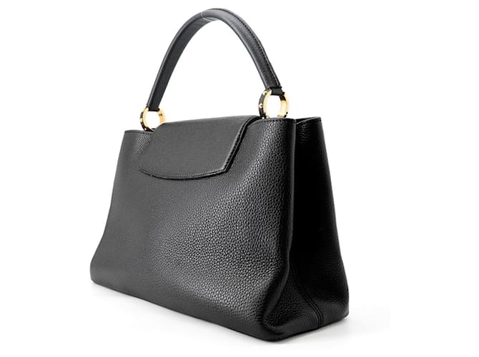 Borsa Louis Vuitton Capucines MM Nero - vista 2