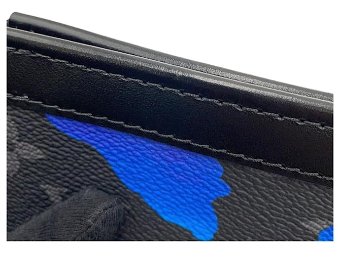 Louis Vuitton Monogram Eclipse Schultertasche Schwarz - Ansicht 9