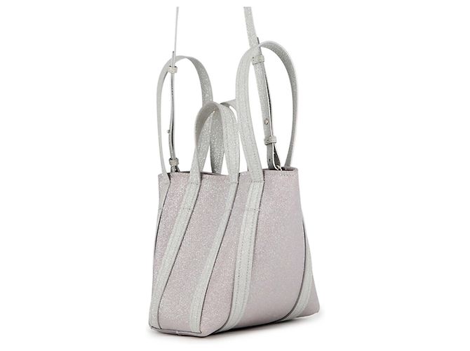 Borsa Balenciaga Everyday North-South XS Argento Rosa - vista 2
