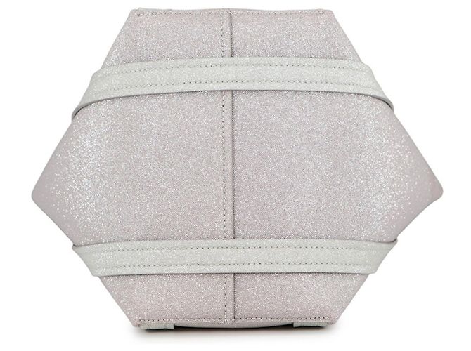 Borsa Balenciaga Everyday North-South XS Argento Rosa - vista 3
