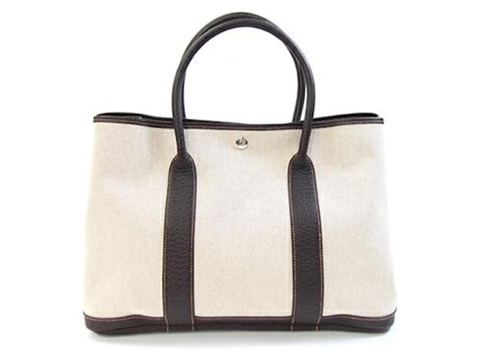 Hermès Bolso Hermes Garden PM Castaño - vista 2