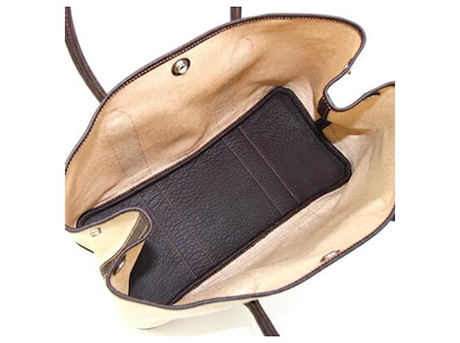 Hermès Bolso Hermes Garden PM Castaño - vista 3