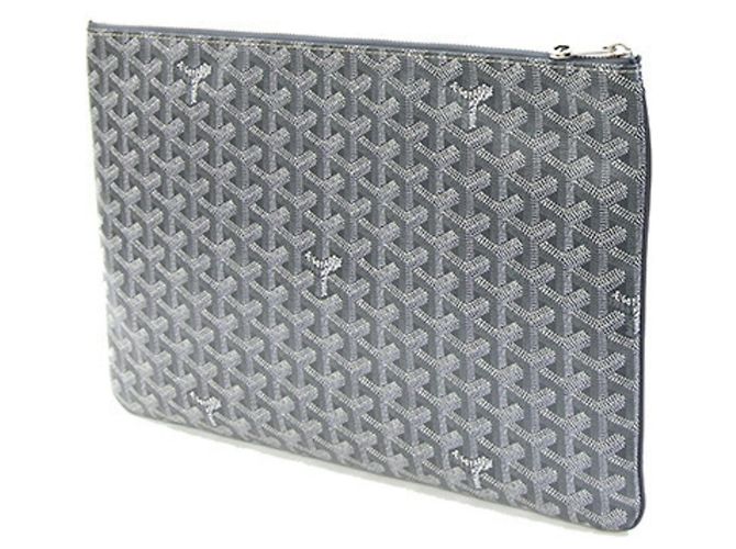 Clutch Goyard Gray Clutch Bag Sena MGM - vista 2