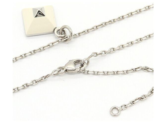Hermès Collar Hermes Medor Cupid Plata Crudo - vista 3