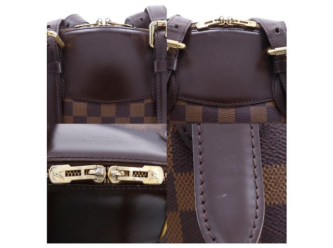 Borsa Tote Louis Vuitton Verona MM Marrone - vista 10