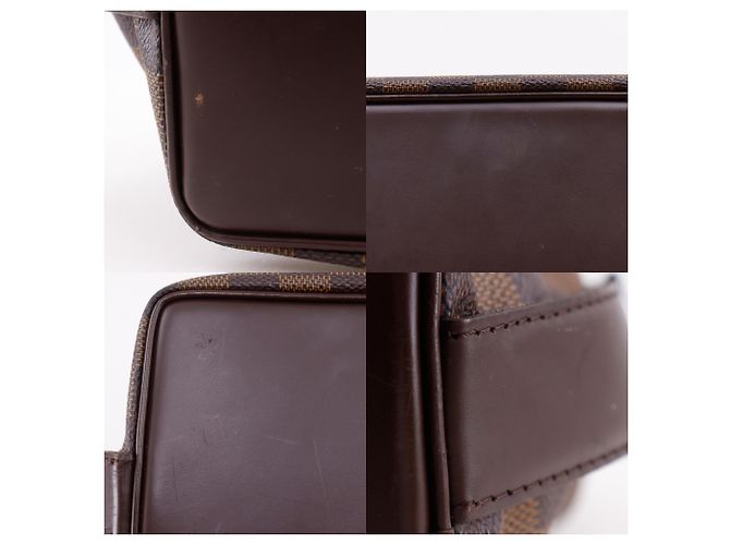 Borsa Tote Louis Vuitton Chelsea N51119 Marrone - vista 10