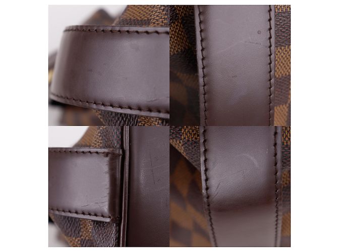 Borsa Tote Louis Vuitton Chelsea N51119 Marrone - vista 11