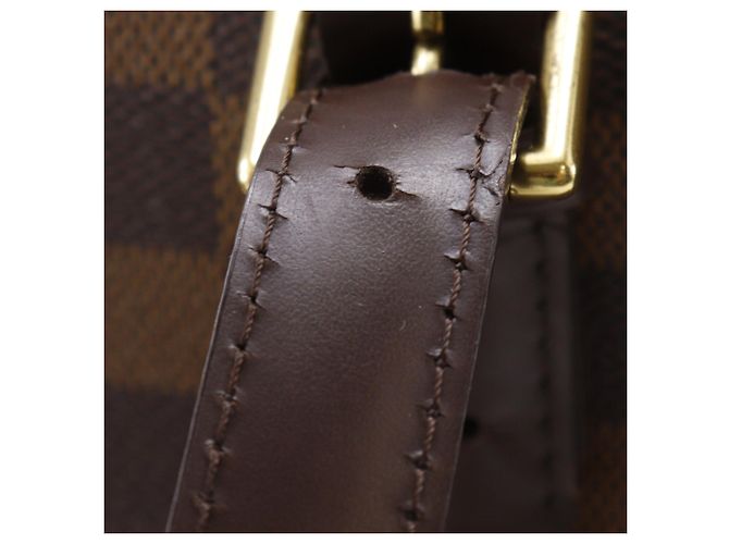 Borsa Tote Louis Vuitton Chelsea N51119 Marrone - vista 13