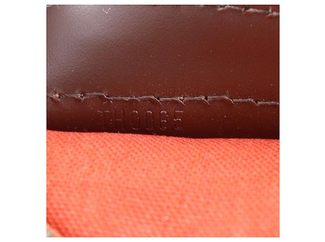 Borsa Tote Louis Vuitton Chelsea N51119 Marrone - vista 15