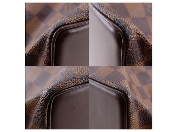 Borsa Tote Louis Vuitton Chelsea N51119 Marrone - vista 4