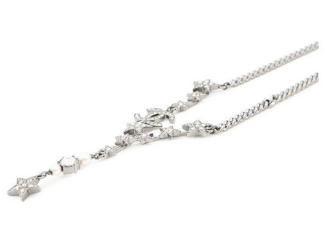 Collana Chanel Motivo Stella Argento - vista 2