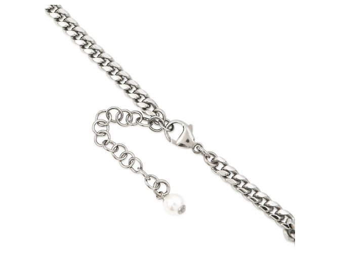 Collana Chanel Motivo Stella Argento - vista 5