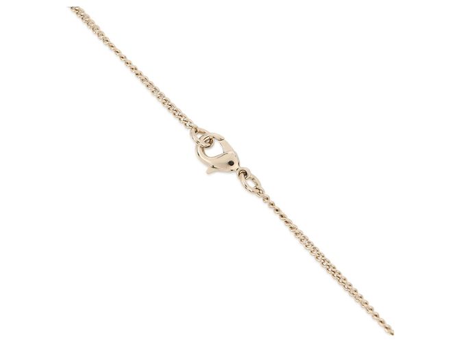 Collana con design Birdcage Chanel D'oro - vista 5