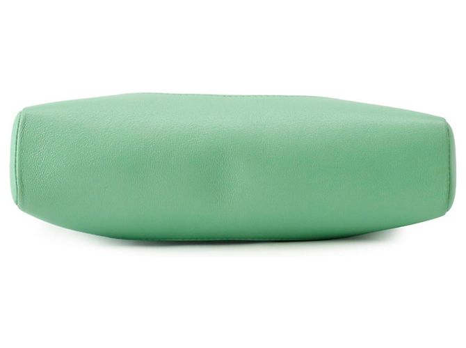 Borsa a tracolla Chanel Matelassé Small Chain Verde chiaro - vista 3