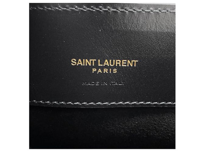 Yves Saint Laurent Saint Laurent Paris Mini Bucket Bag Black - view 12