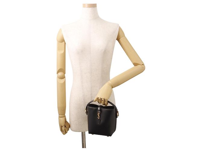 Yves Saint Laurent Saint Laurent Paris Mini Bucket Bag Black - view 4