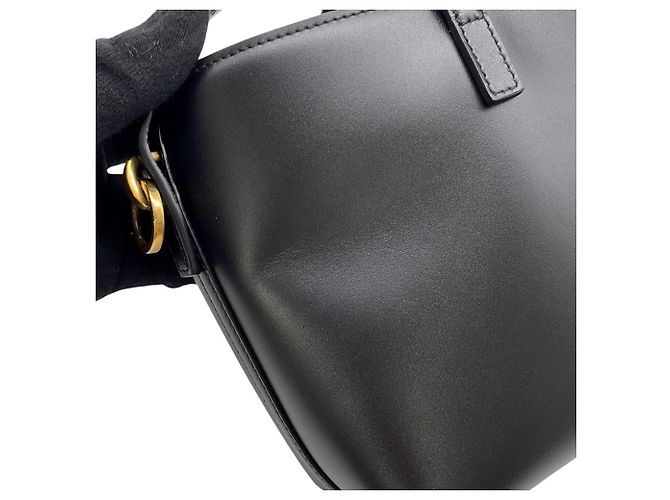 Yves Saint Laurent Saint Laurent Paris Mini Bucket Bag Black - view 8