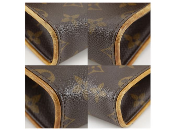 Pochette Florentine Louis Vuitton Cintura Castaño - vista 4