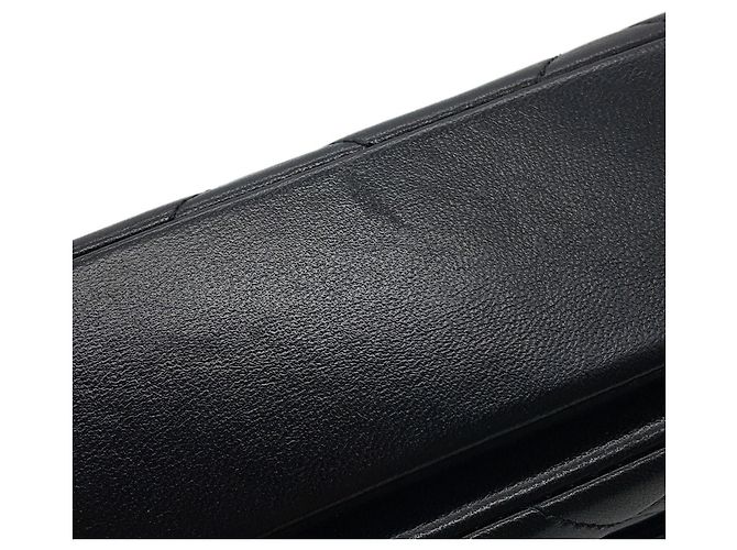 Timeless Borsa a Spalla Chanel Matelassé Mini Flap Nero - vista 8